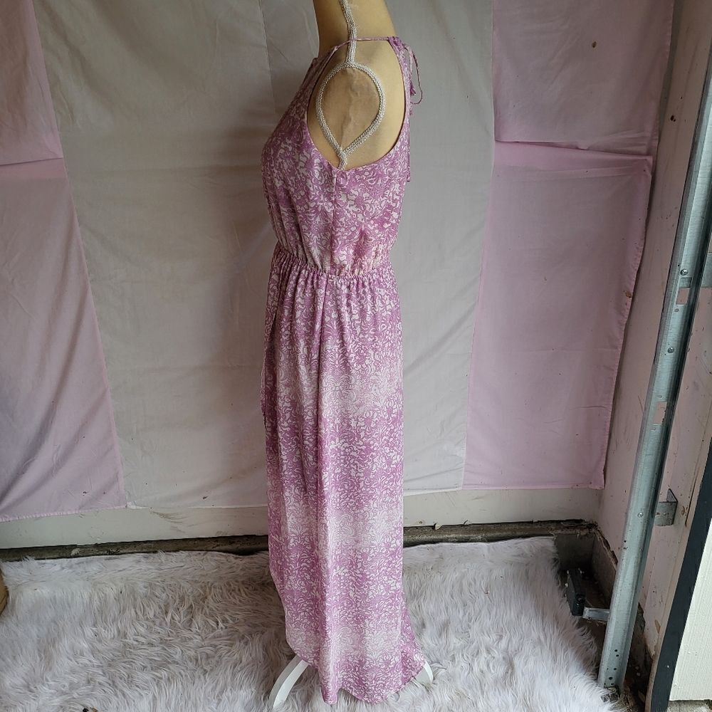 Sanctuary Purple Capetown High Low  Maxi‎ Dress In Faded Lotus Size XS - Picture 8 of 14